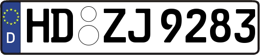 HD-ZJ9283