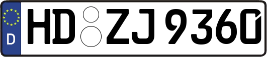 HD-ZJ9360