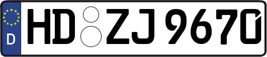 HD-ZJ9670