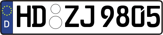 HD-ZJ9805