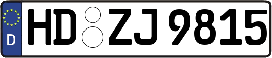 HD-ZJ9815