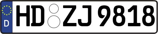 HD-ZJ9818