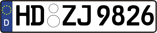 HD-ZJ9826