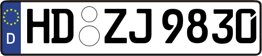 HD-ZJ9830