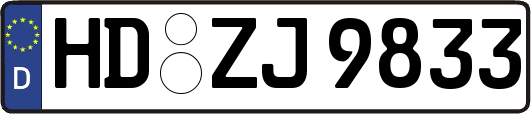 HD-ZJ9833