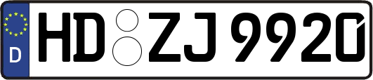 HD-ZJ9920