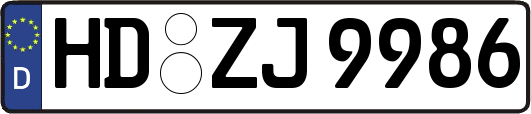 HD-ZJ9986