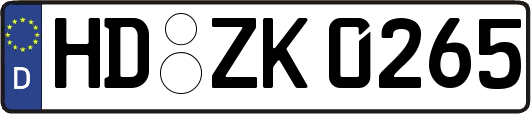 HD-ZK0265