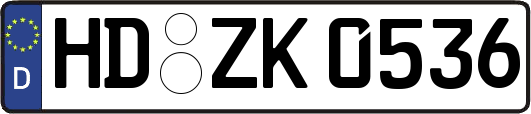 HD-ZK0536