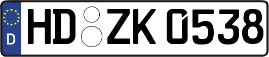 HD-ZK0538