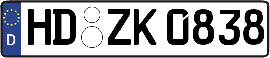 HD-ZK0838