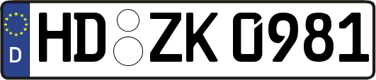 HD-ZK0981