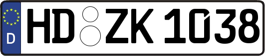 HD-ZK1038