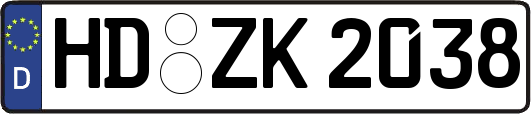 HD-ZK2038