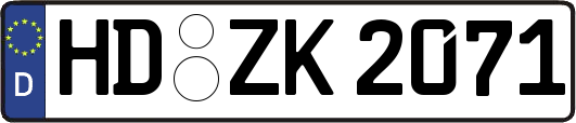 HD-ZK2071