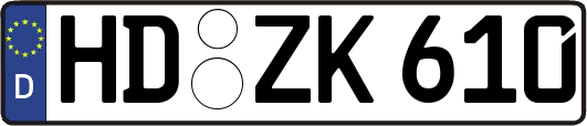 HD-ZK610