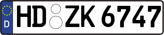 HD-ZK6747