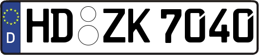HD-ZK7040