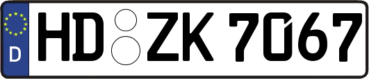 HD-ZK7067