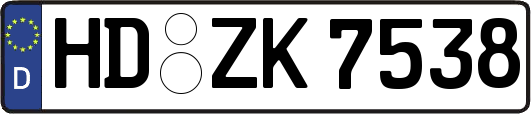 HD-ZK7538
