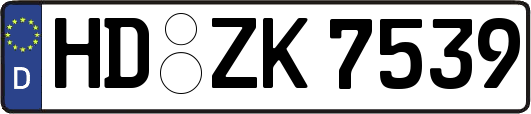 HD-ZK7539