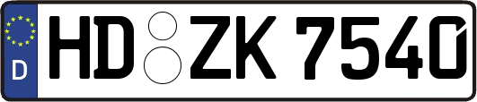 HD-ZK7540