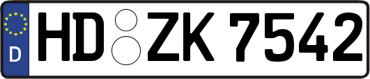 HD-ZK7542