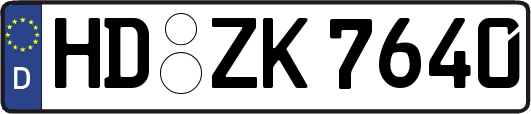 HD-ZK7640