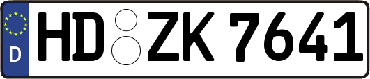 HD-ZK7641