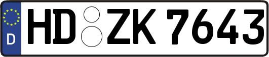 HD-ZK7643
