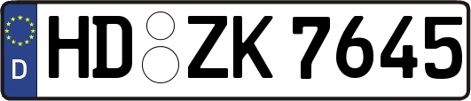 HD-ZK7645