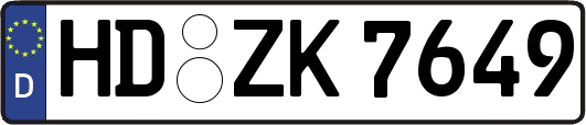 HD-ZK7649