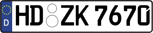 HD-ZK7670