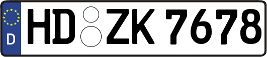 HD-ZK7678