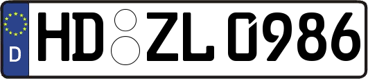 HD-ZL0986