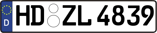 HD-ZL4839