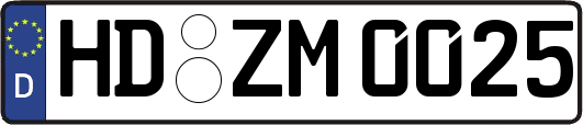 HD-ZM0025