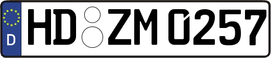 HD-ZM0257