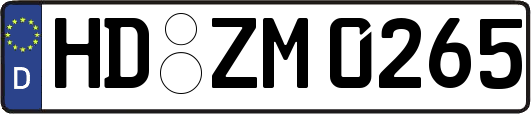 HD-ZM0265