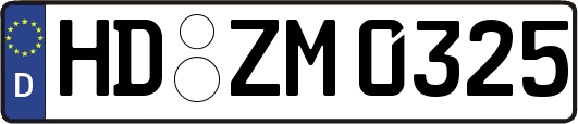 HD-ZM0325