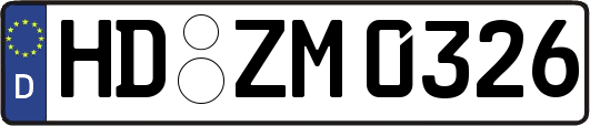 HD-ZM0326