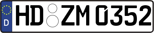 HD-ZM0352