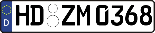 HD-ZM0368
