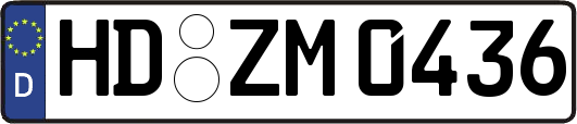 HD-ZM0436