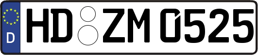 HD-ZM0525