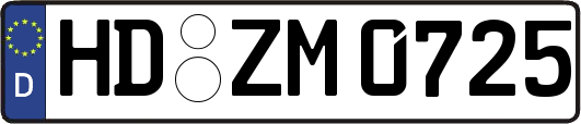 HD-ZM0725