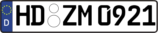 HD-ZM0921