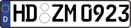 HD-ZM0923