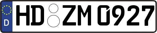 HD-ZM0927