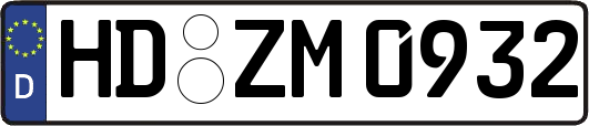 HD-ZM0932
